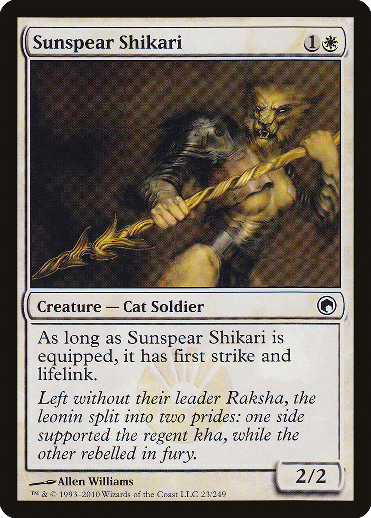 Sunspear Shikari (SOM-023)  - Scars of Mirrodin