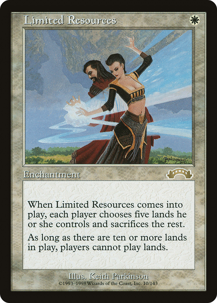 Limited Resources (EXO-010)  - Exodus