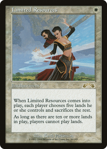 Limited Resources (EXO-010)  - Exodus