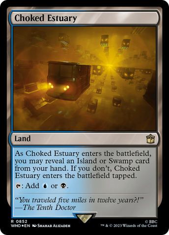 Choked Estuary (Surge Foil) (WHO-852)  Foil - Doctor Who