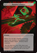 Running Is Useless (Full Art) (A:DSC-356)  - Duskmourn: House of Horror Commander