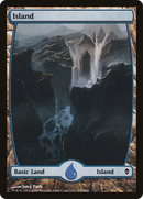 Island (235) - Full Art (ZEN-235)  Foil - Zendikar