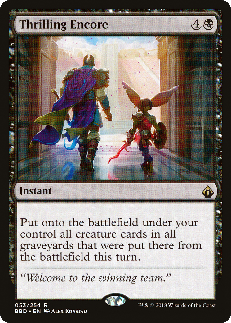 Thrilling Encore (BBD-053)  - Battlebond