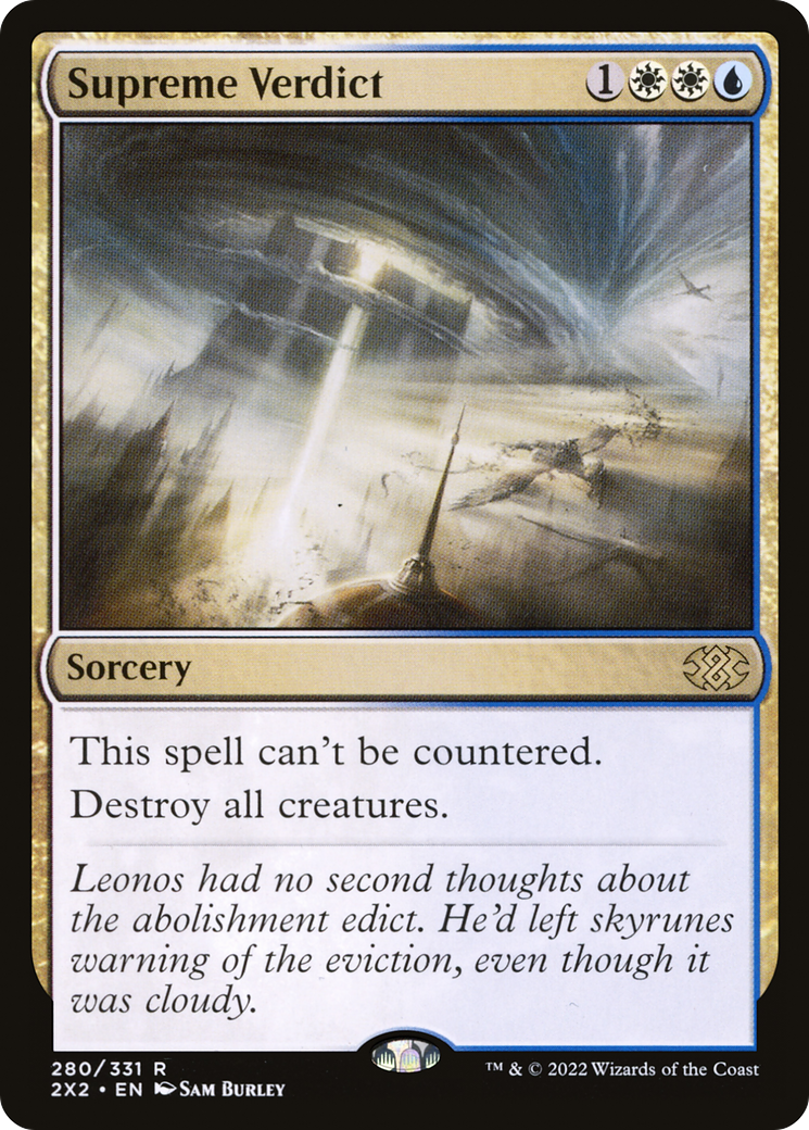 Supreme Verdict (2X2-280)  - Double Masters 2022