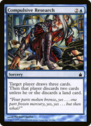 Compulsive Research (RAV-040)  Foil - Ravnica: City of Guilds