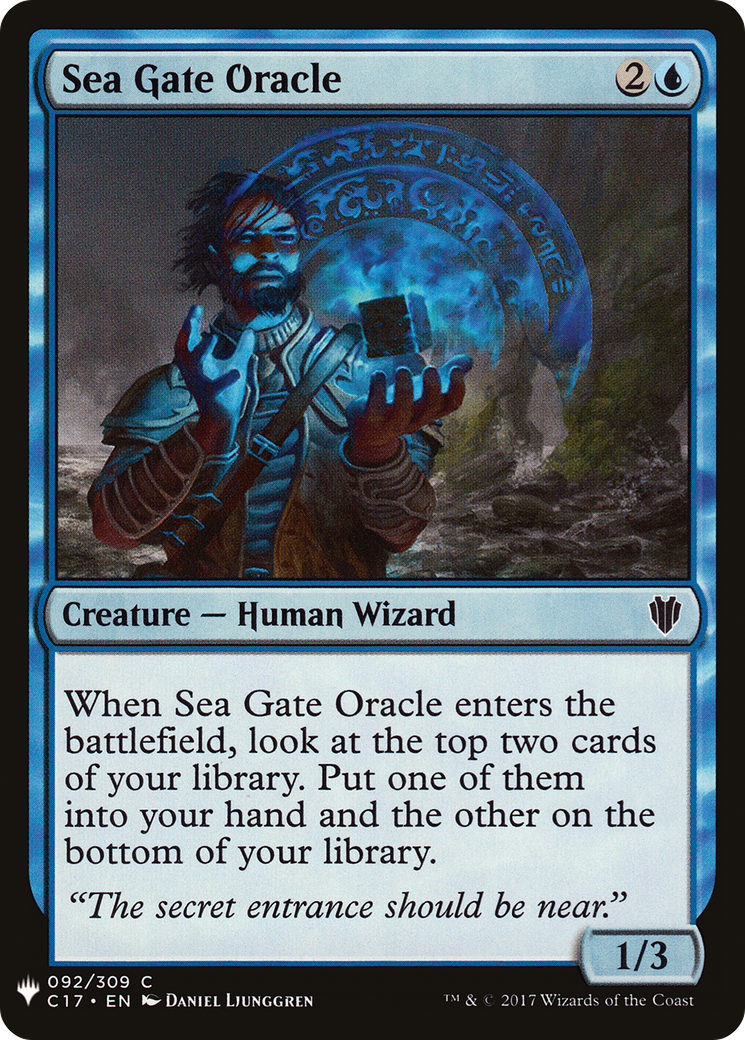 Sea Gate Oracle (C17) (LIST-092)  - The List