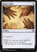Sisay's Ring (CMR-340)  - Commander Legends