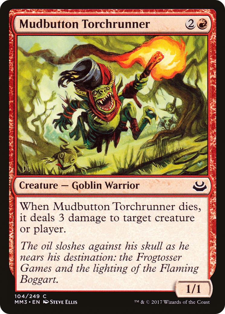 Mudbutton Torchrunner (MM3-104) - Modern Masters 2017 Foil