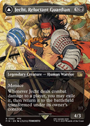 Jecht, Reluctant Guardian // Braska's Final Aeon (FIN-363) - FINAL FANTASY: (enchantment) (Borderless) Foil