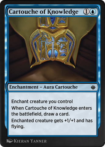 Cartouche of Knowledge (AKR-051)  - Amonkhet Remastered