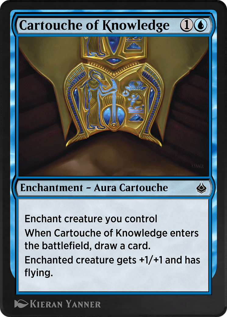 Cartouche of Knowledge (AKR-051)  - Amonkhet Remastered