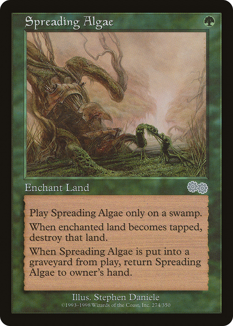 Spreading Algae (USG-274)  - Urza's Saga