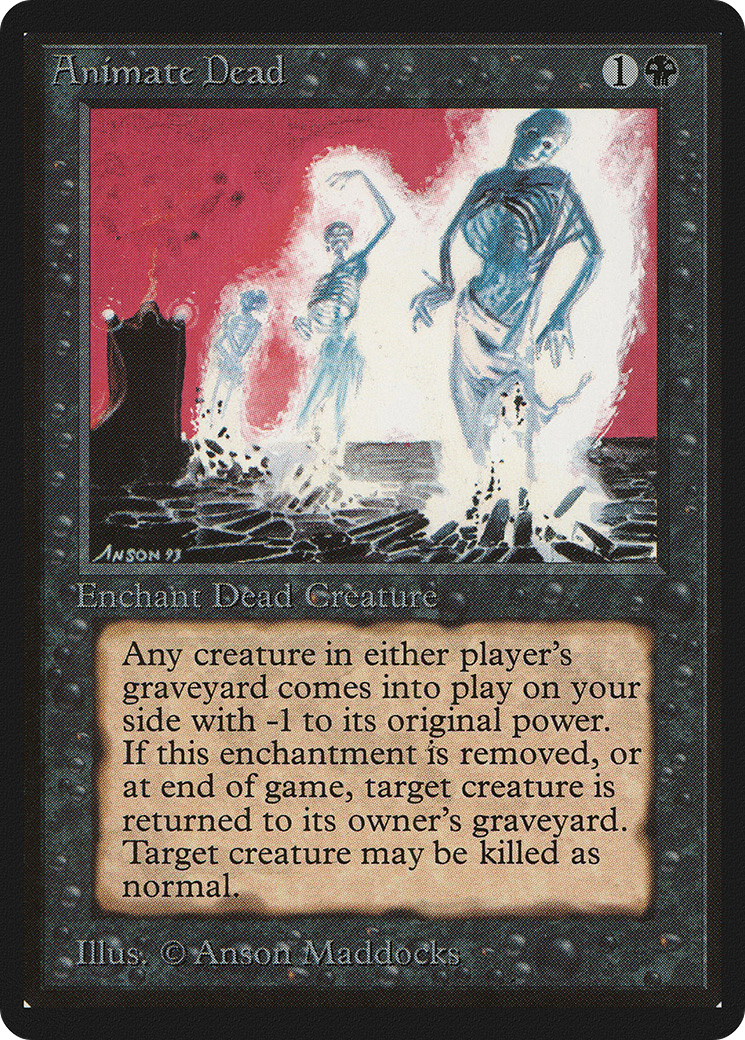 Animate Dead (LEB-)  - Limited Edition Beta