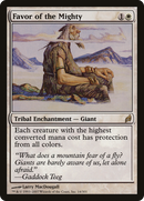 Favor of the Mighty (LRW-014)  Foil - Lorwyn