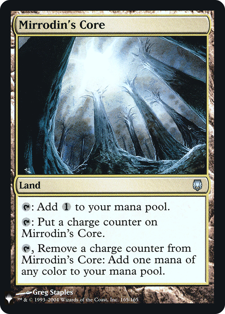 Mirrodin's Core (LIST-DST-165)  Foil - The List