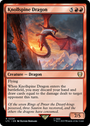 Knollspine Dragon (LTC-224)  - Tales of Middle-earth Commander