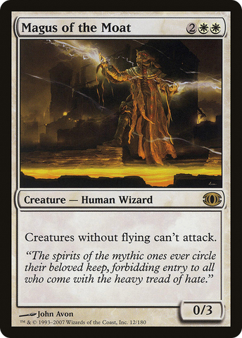 Magus of the Moat (FUT-012)  Foil - Future Sight