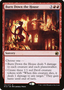 Burn Down the House (MID-131)  Foil - Innistrad: Midnight Hunt