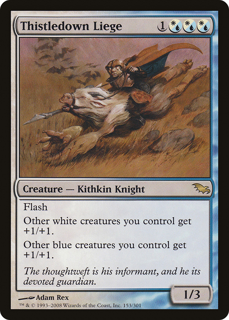Thistledown Liege (SHM-153)  - Shadowmoor