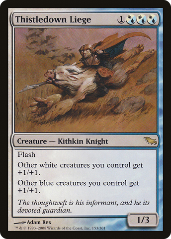 Thistledown Liege (SHM-153)  Foil - Shadowmoor