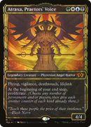 Atraxa, Praetors' Voice (Halo Foil) (MUL-163)  Foil - Multiverse Legends: (Showcase)