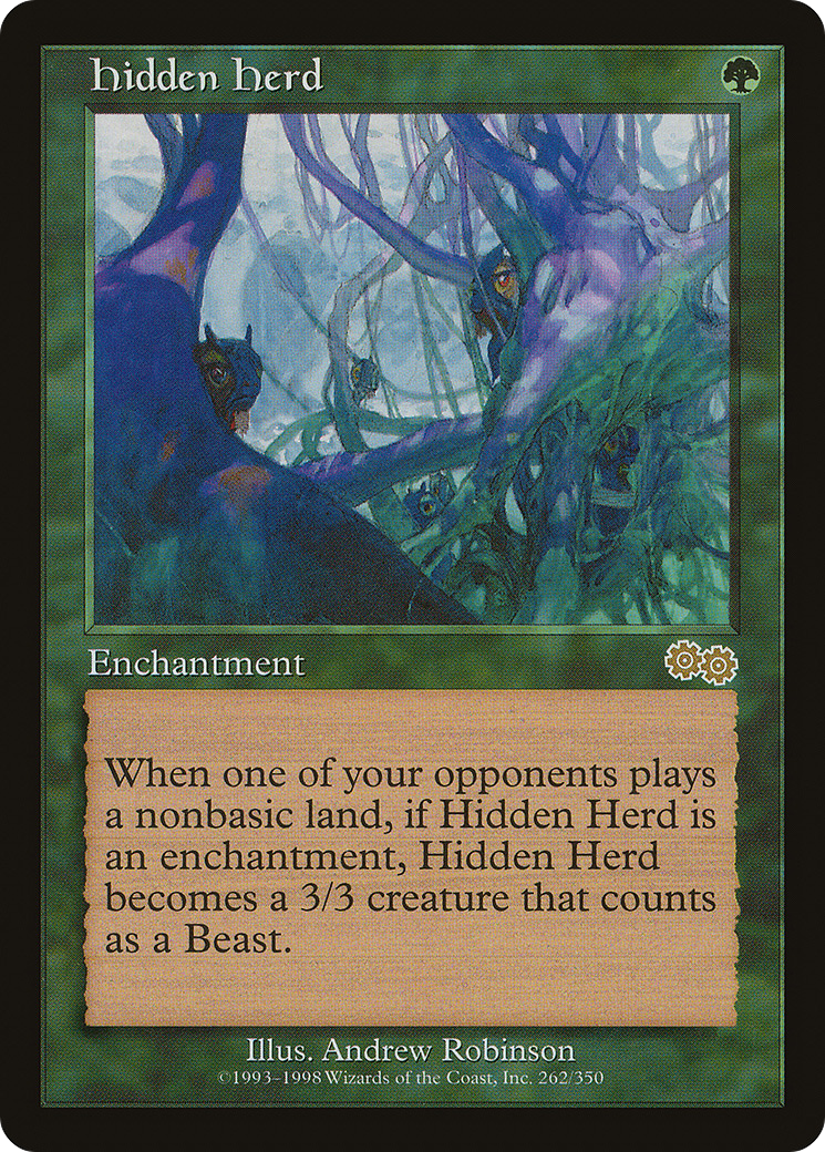 Hidden Herd (USG-262)  - Urza's Saga