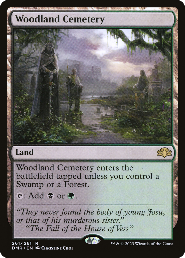 Woodland Cemetery (DMR-261)  Foil - Dominaria Remastered