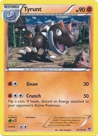 Tyrunt 061/111  - Holofoil Miscellaneous Cards & Products - Promo