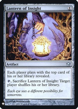 Lantern of Insight (LIST-135)  - The List Reprints