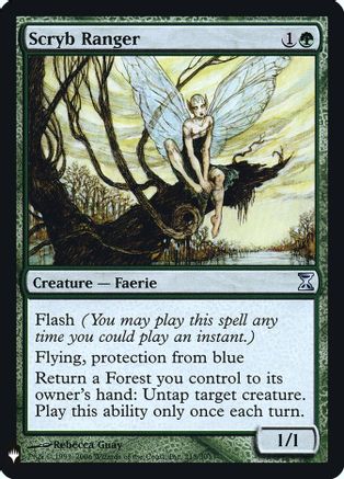 Scryb Ranger (LIST-215)  Foil - The List Reprints