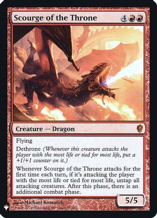 Scourge of the Throne (LIST-035)  - The List Reprints