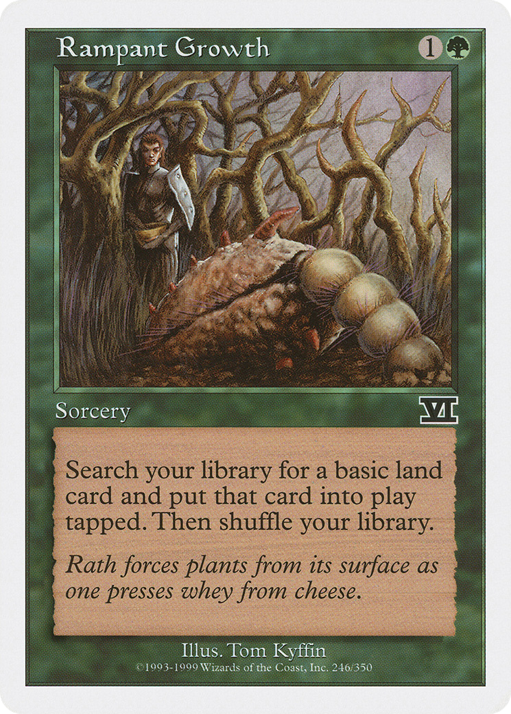 Rampant Growth (6ED-246)  - Classic Sixth Edition