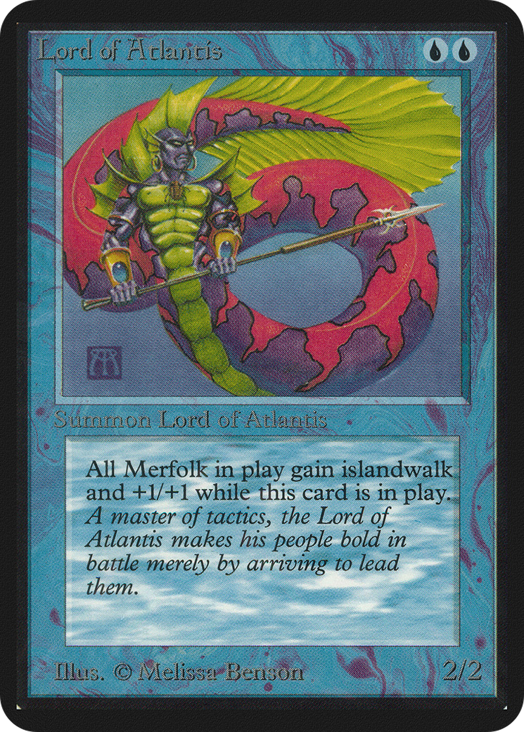 Lord of Atlantis (LEA-)  - Limited Edition Alpha