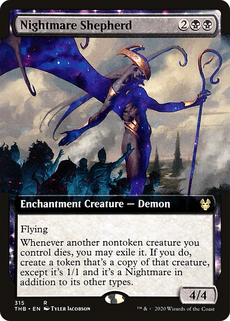 Nightmare Shepherd (Extended Art) (THB-315)  Foil - Theros Beyond Death: (Extended Art, enchantment)