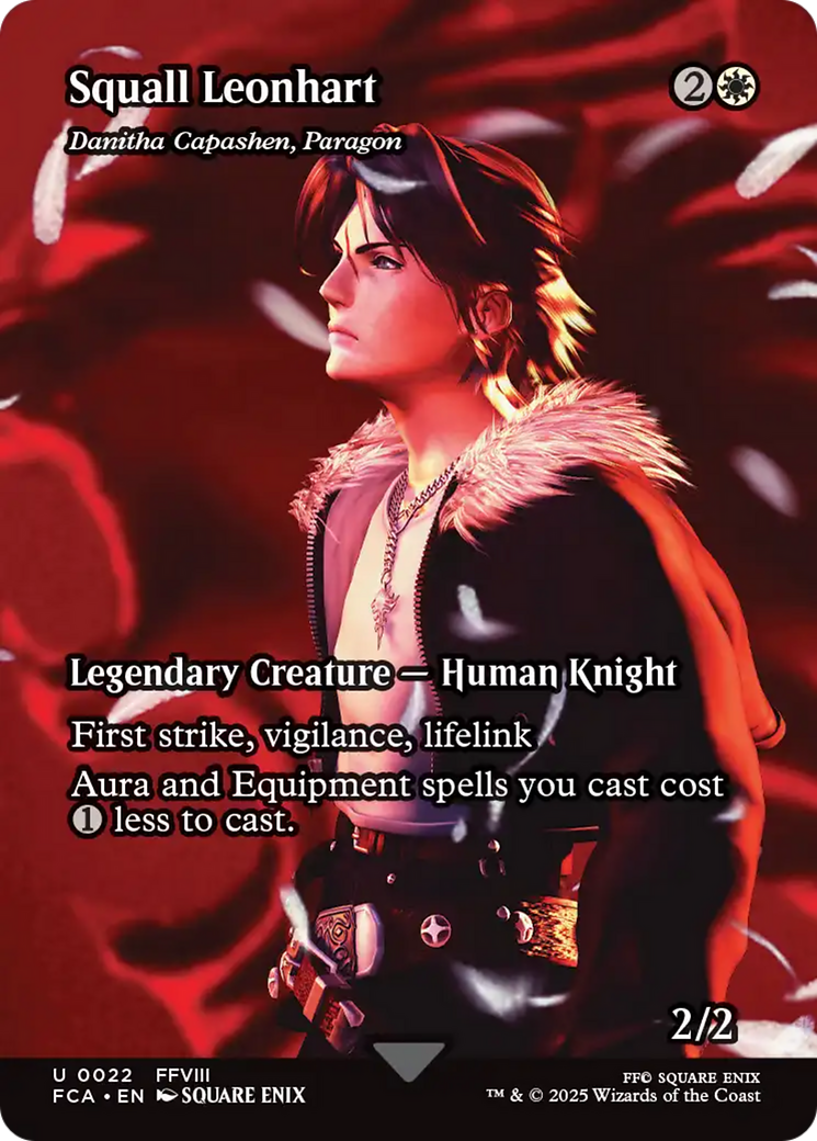 Squall Leonhart - Danitha Capashen, Paragon (Showcase) (FCA-022)  - FINAL FANTASY: Through the Ages / Squall Leonhart (Borderless)