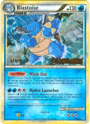 Blastoise 013/95  - Holofoil HGSS Promos - Promo