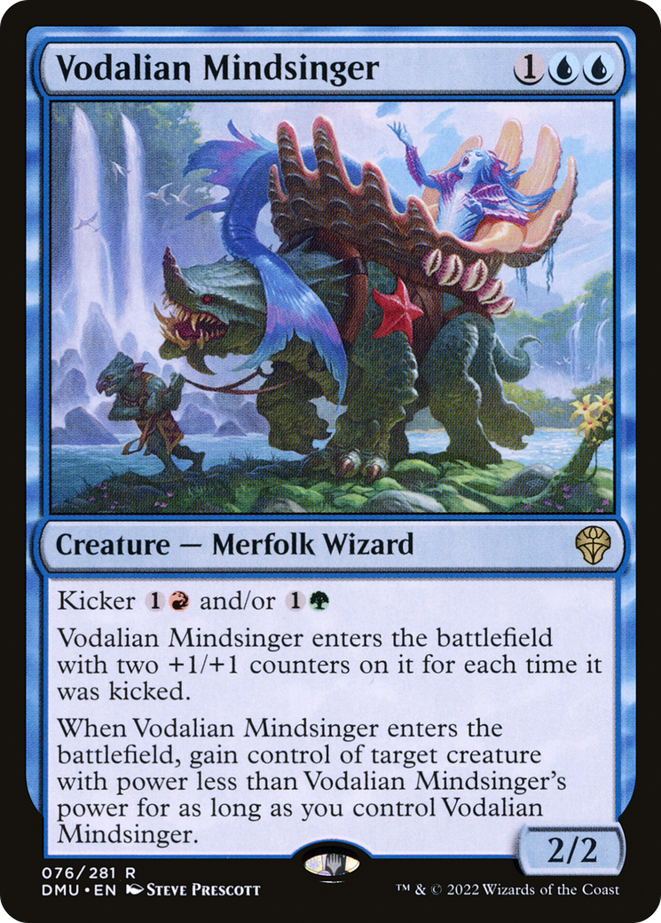 Vodalian Mindsinger (DMU-076)  - Dominaria United