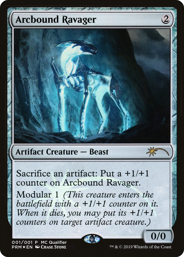 Arcbound Ravager (WMCQ-001)  Foil - Pro Tour Promos