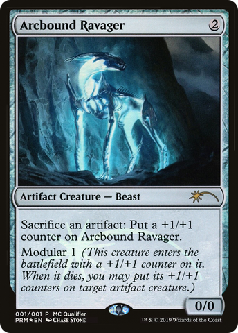 Arcbound Ravager (WMCQ-001)  Foil - Pro Tour Promos
