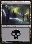 Swamp (257) (WAR-257) - War of the Spark Foil