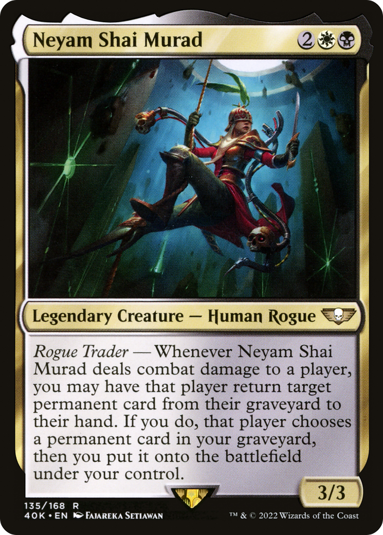 Neyam Shai Murad (40K-135)  - Warhammer 40,000 Commander