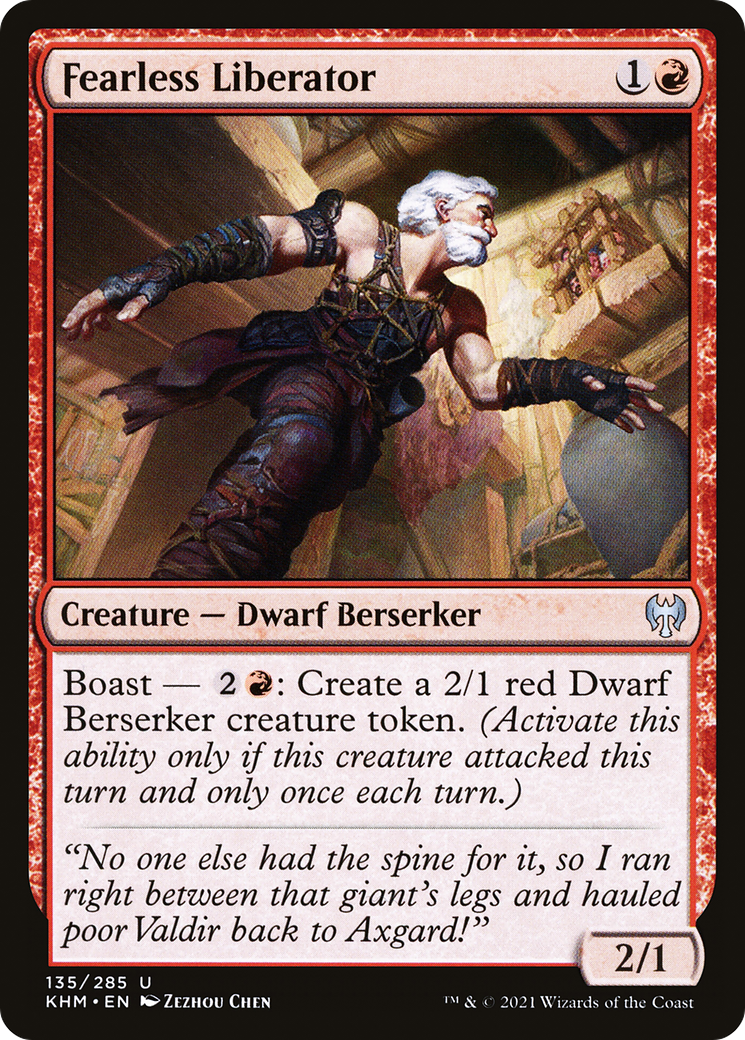 Fearless Liberator (KHM-135)  - Kaldheim