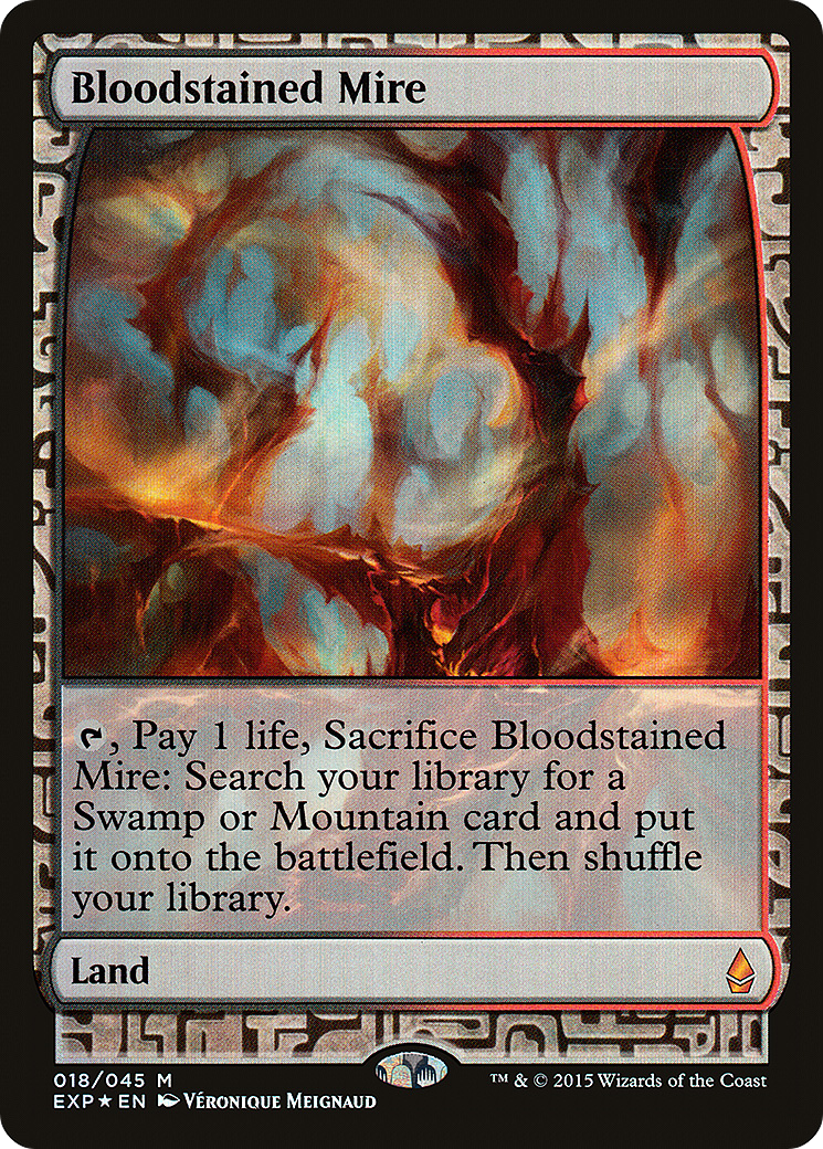 Bloodstained Mire (EXP-018)  Foil - Zendikar Expeditions