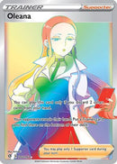 Oleana (Secret) 202/192  - Holofoil SWSH02 Rebel Clash - Secret Rare
