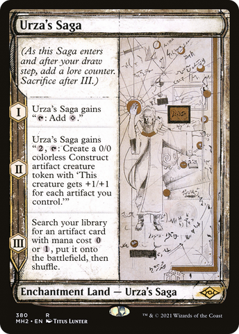Urza's Saga (Showcase) (MH2-380)  - Modern Horizons 2: (Showcase)