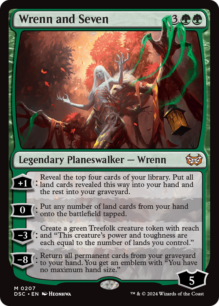 Wrenn and Seven (DSC-207)  - Duskmourn: House of Horror Commander