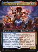 Zaffai, Thunder Conductor (Extended Art) (C21-331)  - Commander 2021: (Extended Art)