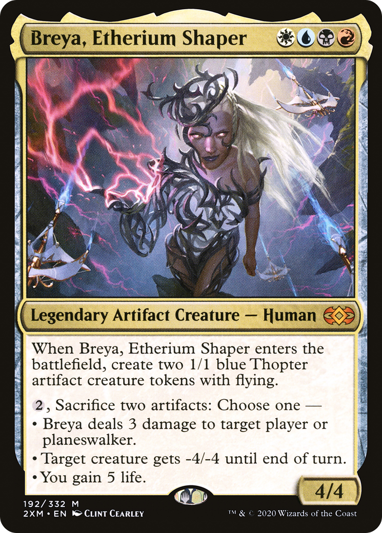 Breya, Etherium Shaper (2XM-192)  Foil - Double Masters