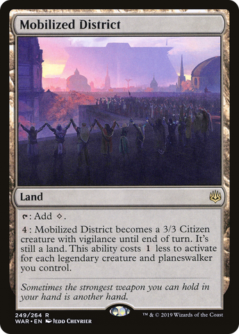 Mobilized District (WAR-249)  - War of the Spark