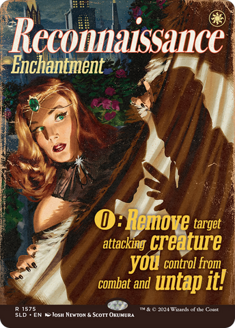 Reconnaissance (SLD-1575)  - Secret Lair Drop (Borderless)